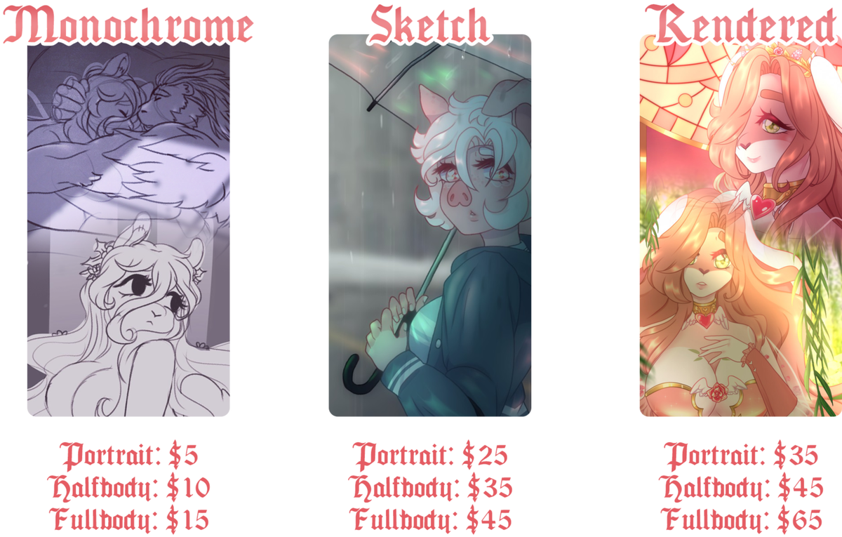 Commission Prices